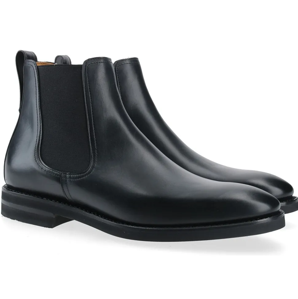 376-K1 BOX CALF BLACK