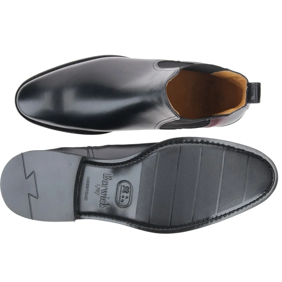 376-K1 BOX CALF BLACK