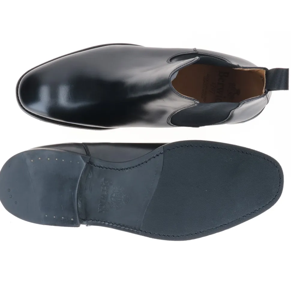 303-T01 BOX CALF BLACK