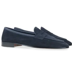 5541-T01 JANUS CALF NAVY - Unlined